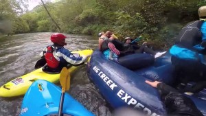 bajada rafting rio Nantahala