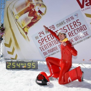 Ivan Orioge récord esquí de velocidad