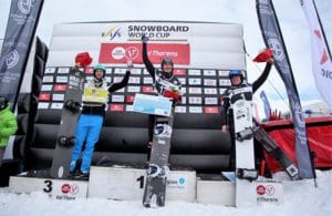 Lucas Eguibar Copa del Mundo de snowboardercross