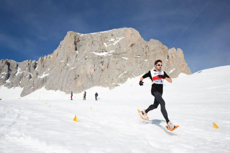 Roberto Ruiz Campeonato de España de raquetas de nieve