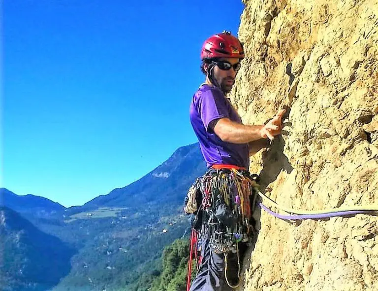 escalador Xavi Batriu puente Cercs