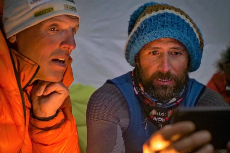 Simone Moro y Alex Txikon Manaslu