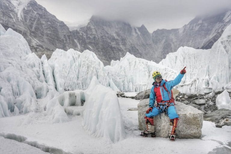 Zhang Hong Everest ciego