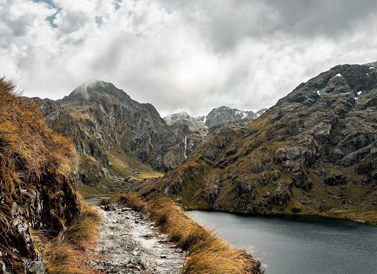 sendero de Routeburn Track Nueva Zelanda