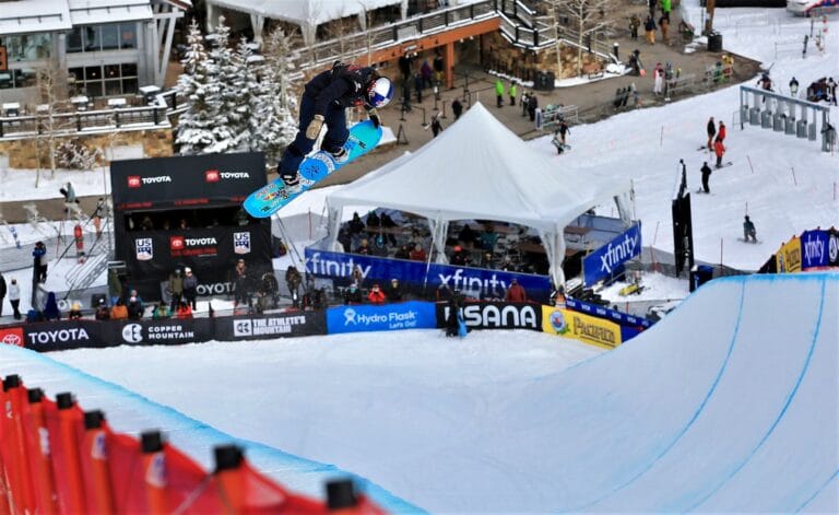 Queralt Castellet Copa del Mundo halfpipe Copper Mountain