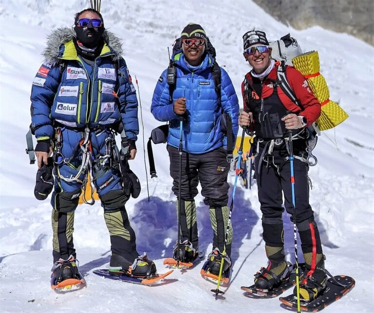 Manaslu Alex Txikon Simone Moro