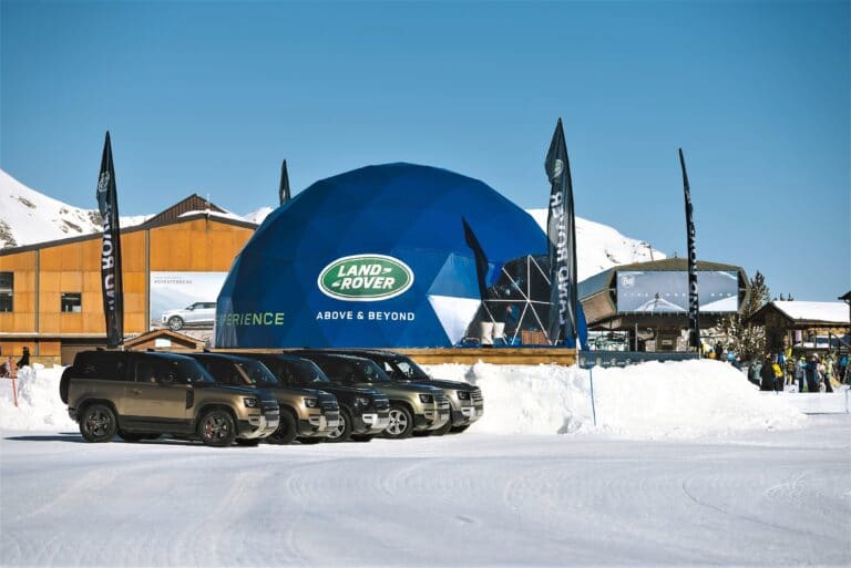 Grandvalira Land Rover Bajo Cero circuito conducción