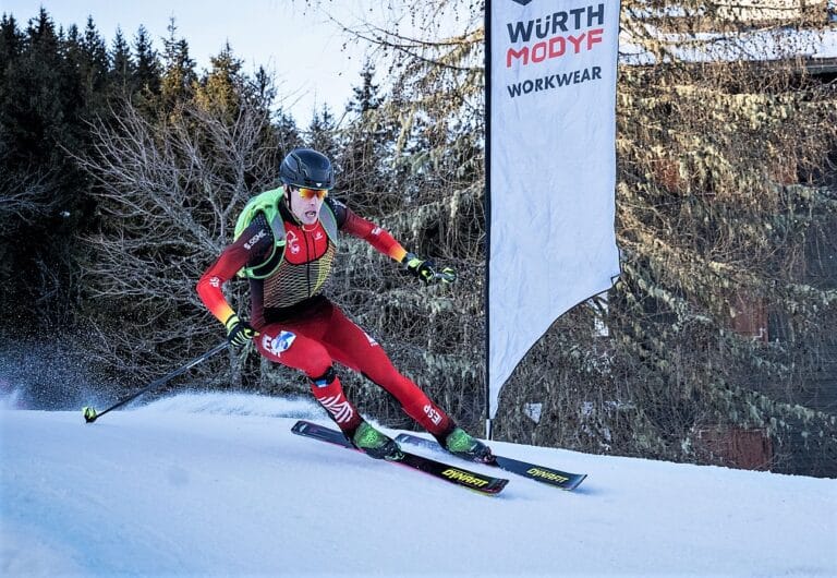 Oriol Cardona sprint Morgins