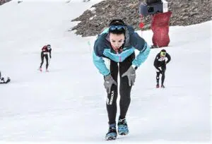 Silvia Lara Campeonato del Mundo de SkySnow Running