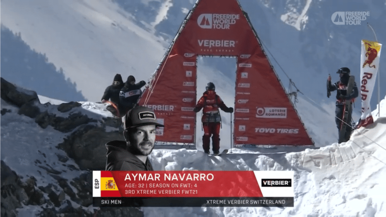 Aymar Navarro accidente Verbier