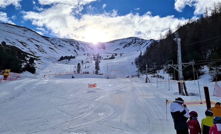 Goulier Neige Pirineo francés