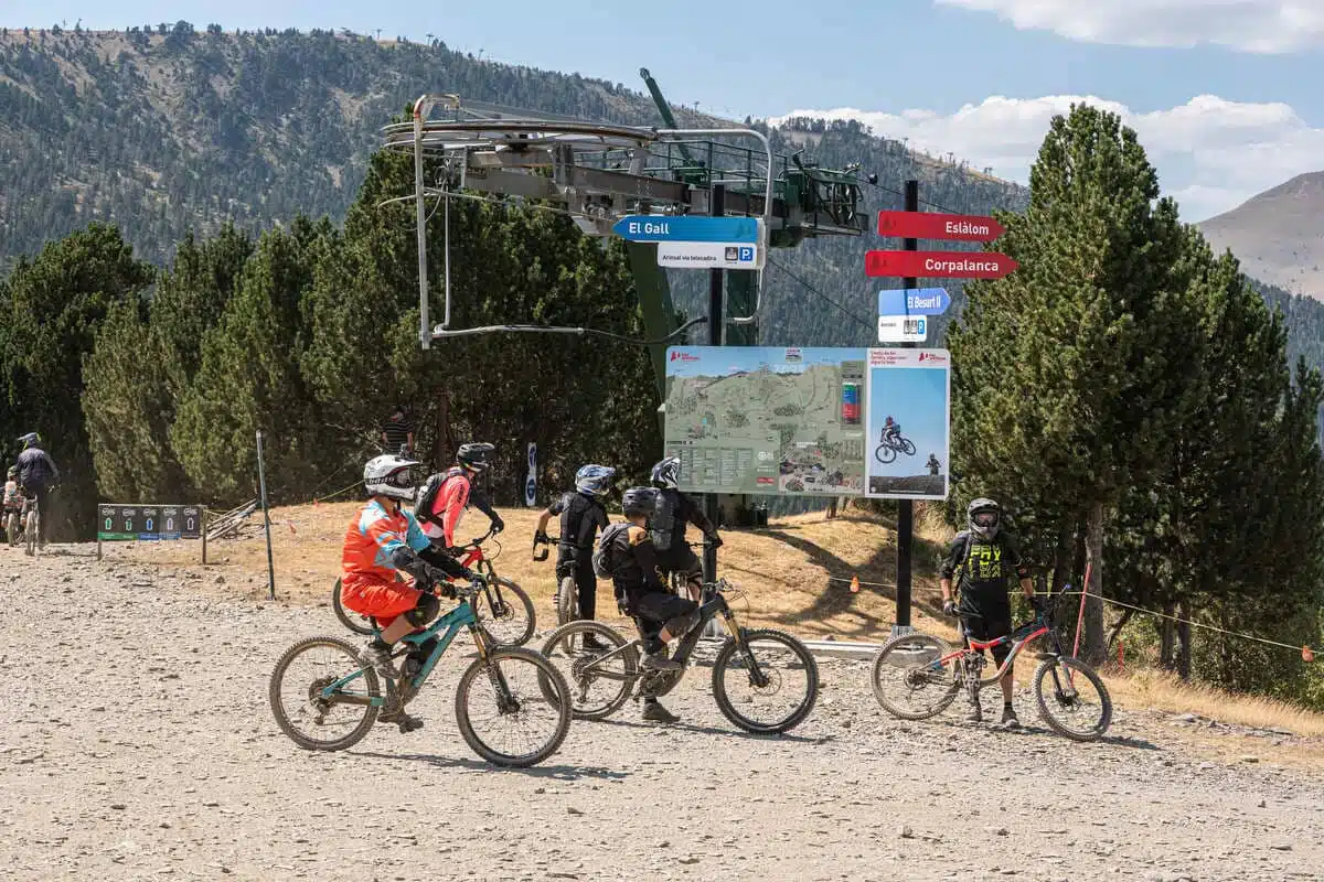 bike park Arinsal 