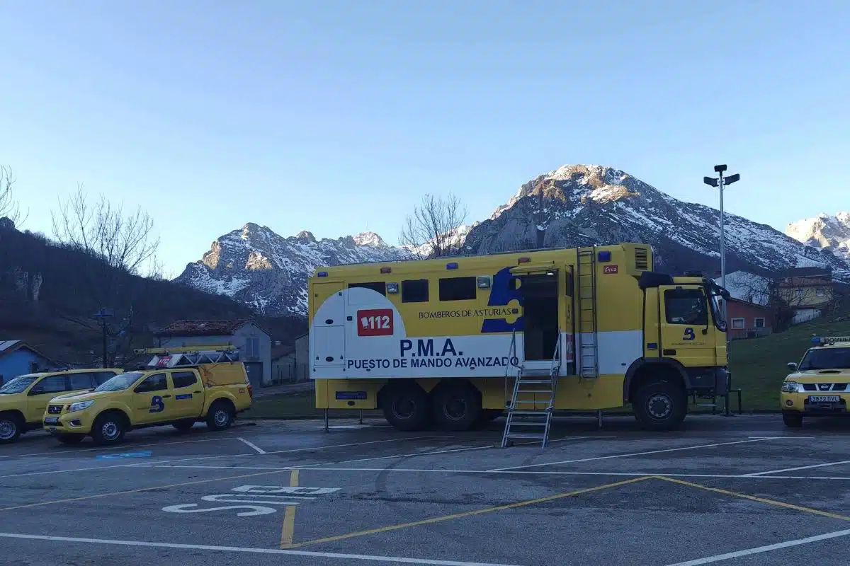 Rescate montañero picos de Europa 